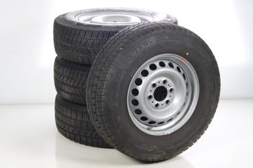 Winter Wheel and Tire Package Steel 16 Inch with Continental Tires for Sprinter VS30 Hinterradantrieb 907, Original Mercedes-Benz
