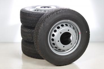 Wheel and tire assemblies Set 16 - inch steel CONTINENTAL Sprinter 907 