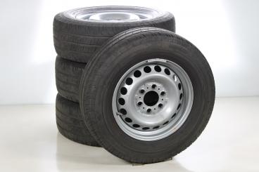 Wheel and tire assemblies Set 16 - inch steel CONTINENTAL Sprinter 907 