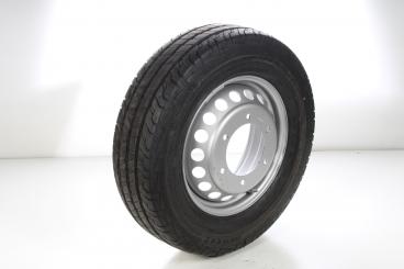 Summer Wheel Package Steel 16 Inch with Goodyear Tires for Sprinter VS30 Hinterradantrieb 907, Original Mercedes-Benz