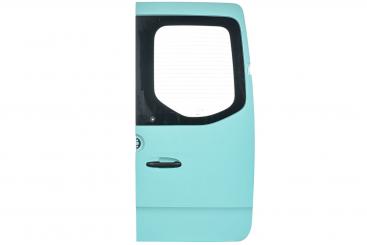 Right rear-end door with window channel. 