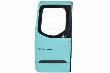 Rear-end door LI with window cutout. 