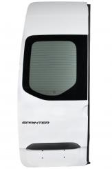 Rear-end door LI with window cutout. 