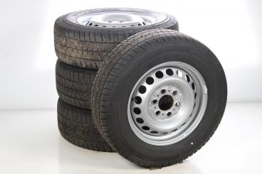 Steel rims and tires set CONTI/Vancontact4season steel rim 