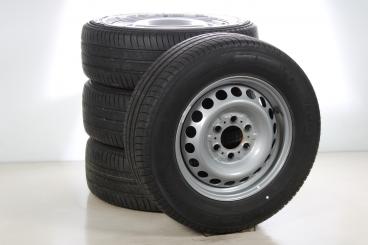 Steel rims and tires set MICHELIN/AGILIS steel rim 