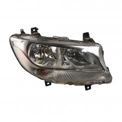Halogen right headlamp