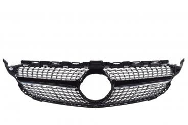 Radiator grille, black 