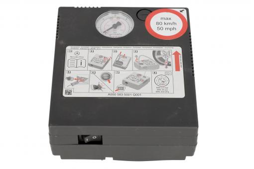 Tire inflation compressor tool