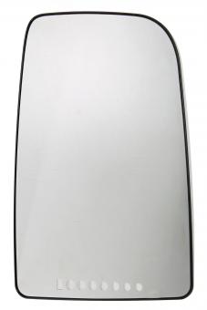 Outside mirror glass RH electrically heated PTS/aspherical