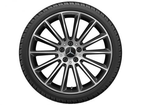 Aluminum rim AMG multi-spoke wheel 