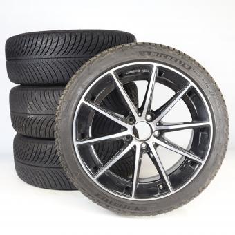 Winter Wheel and Tire Package Alloy 18 Inch with Michelin Tires for CLA ShootingBrake X118, CLA 118, Original Mercedes-AMG