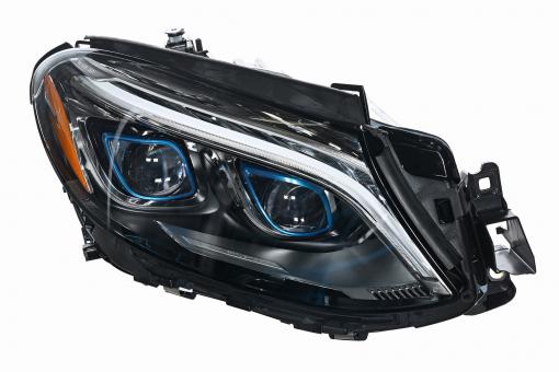 Right dynamic LED headlamp