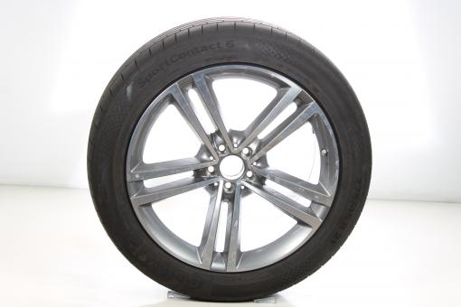 Complete wheel, aluminum, CONTI/SportContact6, 5 - wheel dri 