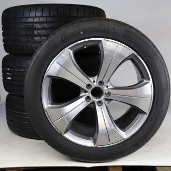 Summer Wheel and Tire Package Alloy 21 Inch with Continental Tires for GL-/GLS-Class X167, Original Mercedes-Benz
