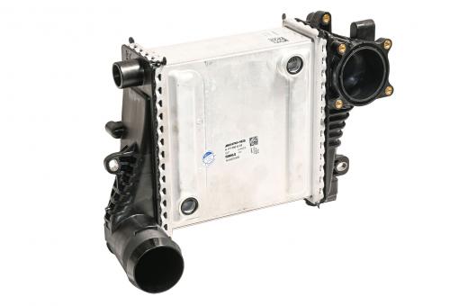 Left charge air cooler
