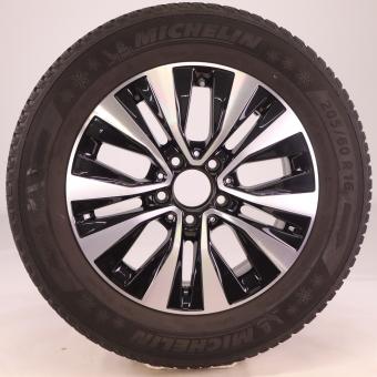 Wheel and tire assembly Alu MICHELIN/Alpin5 5 - double-spoke 