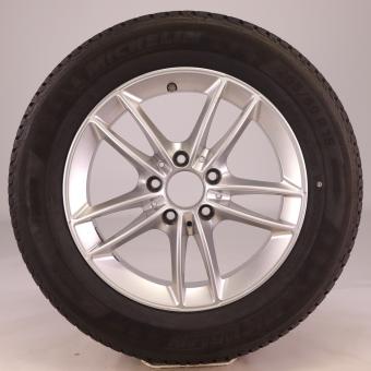 Wheel and tire assembly Alu MICHELIN/Alpin5 5 - double-spoke 