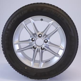 Wheel and tire assembly Alu MICHELIN/Alpin5 5 - double-spoke 