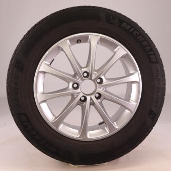 Complete wheel aluminum MICHELIN/PilotAlpin5 10 - wheel driv 