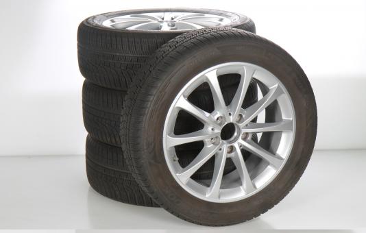 Winter Wheel and Tire Package Alloy 17 Inch with Hankook Tires for CLA 118, CLA ShootingBrake X118 and other, Original Mercedes-Benz