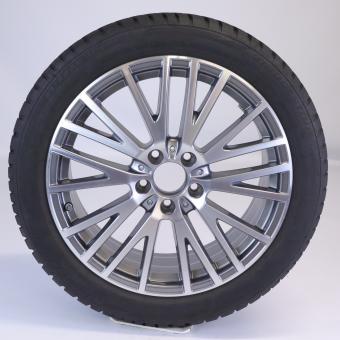 Complete wheel Alu BRIDGE/BLIZZAKLM001 Y-spoke wheel 