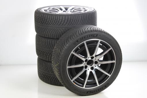 Winter Wheel and Tire Package Alloy 18 Inch with Michelin Tires for CLA 118, CLA ShootingBrake X118 and other, Original Mercedes-AMG