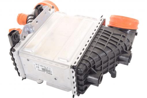 Left charge air cooler