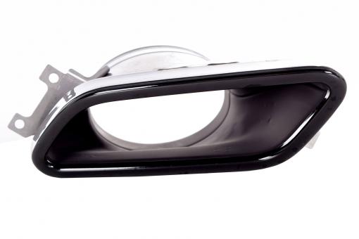 Left tailpipe trim panel