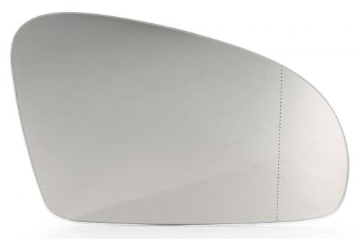 Right arched outside mirror glass