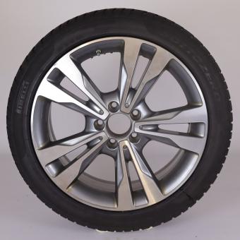 Winter Wheel Package Alloy 18 Inch with Pirelli Tires for C-Class 205, Original Mercedes-Benz