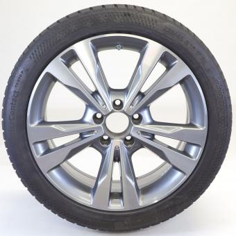 Winter Wheel Package Alloy 18 Inch with Continental Tires for C-Class 205, Original Mercedes-Benz