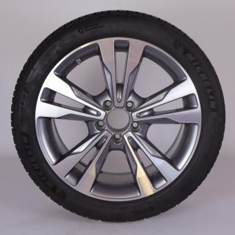 Winter Wheel Package Alloy 18 Inch with Michelin Tires for C-Class 205, Original Mercedes-Benz