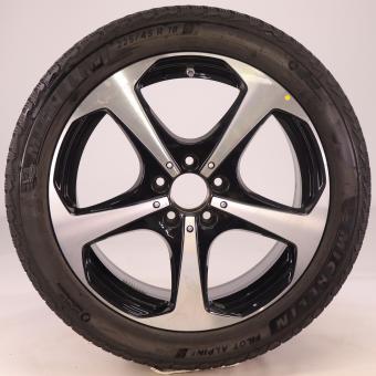 Complete wheel aluminum Michelin/pilot Alpin 5 5 - spoke whe 