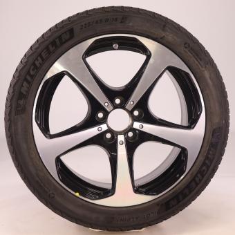 Complete wheel aluminum Michelin/pilot Alpin 5 5 - spoke whe 