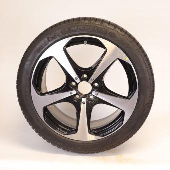 Winter Wheel Package Alloy 18 Inch with Michelin Tires for C-Class 205, Original Mercedes-Benz