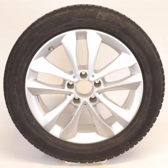 Winter Wheel Package Alloy 17 Inch with Continental Tires for C-Class 205, Original Mercedes-Benz