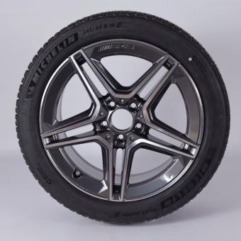 Winter Wheel Package Alloy 18 Inch with Michelin Tires for C-Class 205, Original Mercedes-AMG