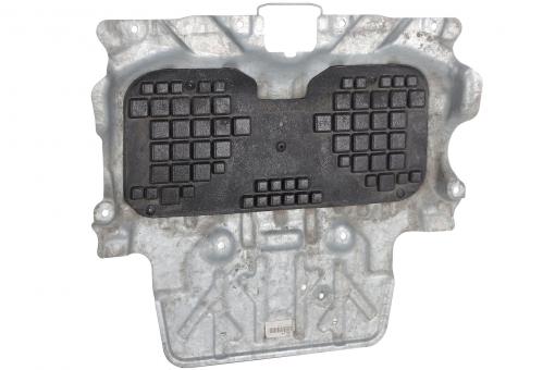 Center underride guard lower soundproofing engine cover