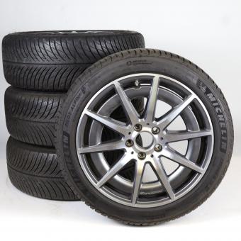 Winter Wheel and Tire Package Alloy 18 Inch with Michelin Tires for C-Class 206, Original Mercedes-AMG