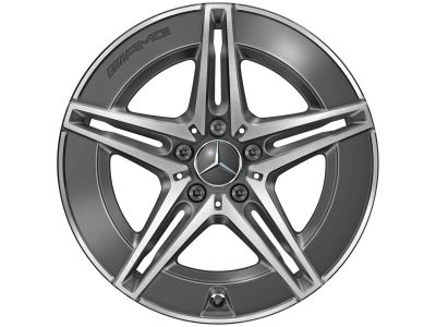 Aluminum rim, AMG 5 - wheel drive 