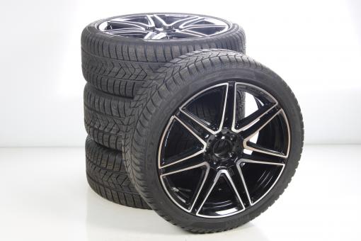 Winter Wheel and Tire Package Alloy 19 Inch with Pirelli Tires for C-Class 206, Original Mercedes-AMG