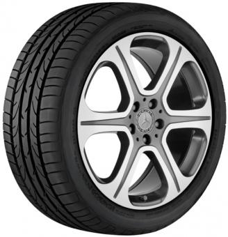 6- Wheel aluminum rim 