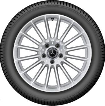 Aluminum rim multi-spoke wheel 