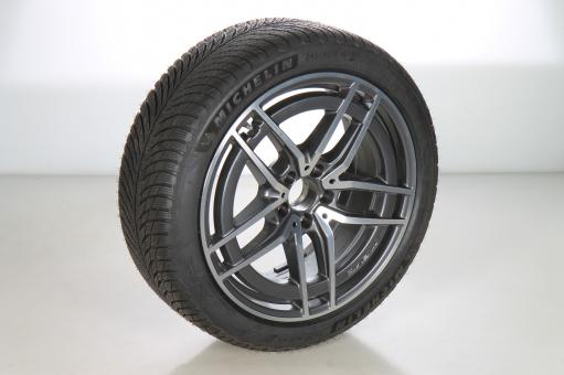 Wheel and tire assembly aluminum MICHELIN/PilotAlpin5 AMG 5 