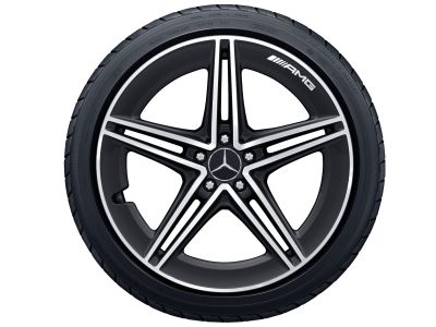 Aluminum rim, AMG 5 - wheel drive 
