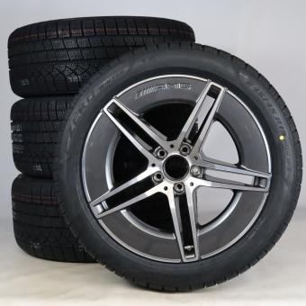Winter Wheel and Tire Package Alloy 19 Inch with Pirelli Tires for E-Class 214, Original Mercedes-AMG