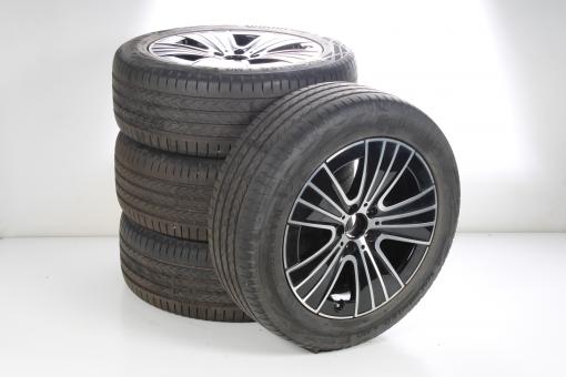 Summer Wheel Package Alloy 18 Inch with Continental Tires for E-Class 214, Original Mercedes-Benz