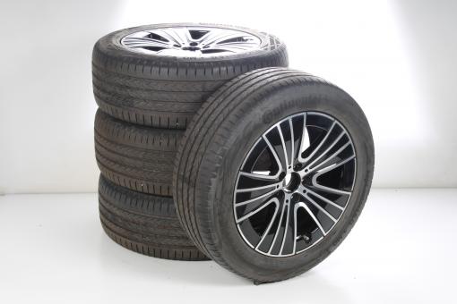 Summer Wheel Package Alloy 18 Inch with Continental Tires for E-Class 214, Original Mercedes-Benz