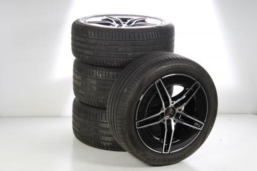 Summer Wheel and Tire Package Alloy 18 Inch with Pirelli Tires for CLE 236, Original Mercedes-AMG