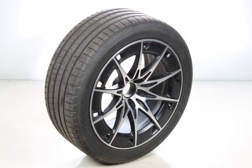 Wheel and tire assembly Alu MICHELIN | PilotAlpin5 AMG 10 - spoke wheel 